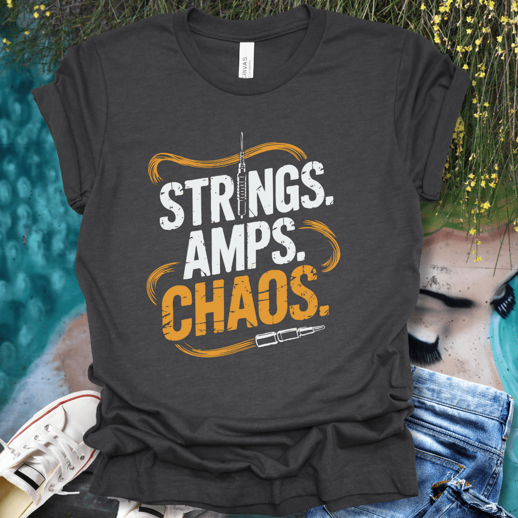 Strings, Amps, Chaos T-Shirt