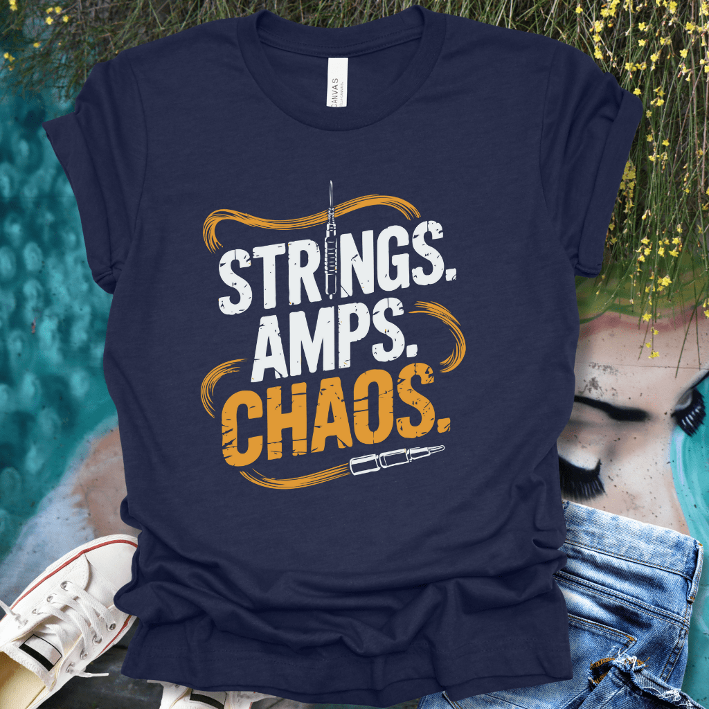Strings, Amps, Chaos T-Shirt