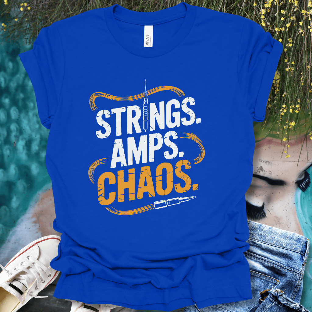 Strings, Amps, Chaos T-Shirt