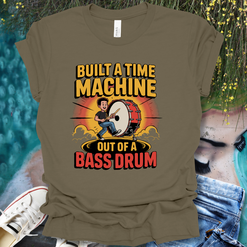 Time Machine Drum T-Shirt