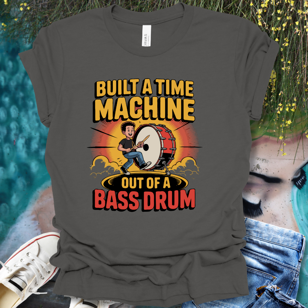 Time Machine Drum T-Shirt