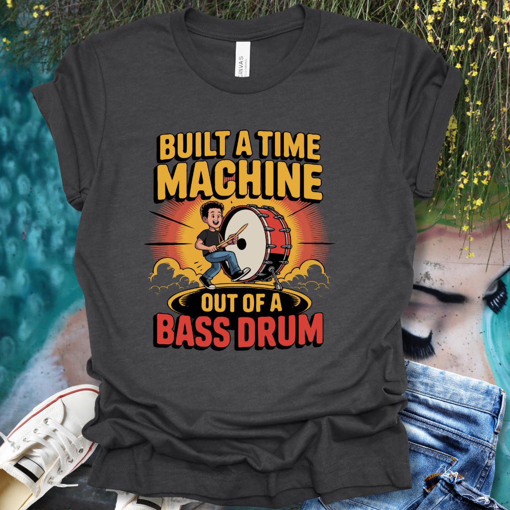 Time Machine Drum T-Shirt