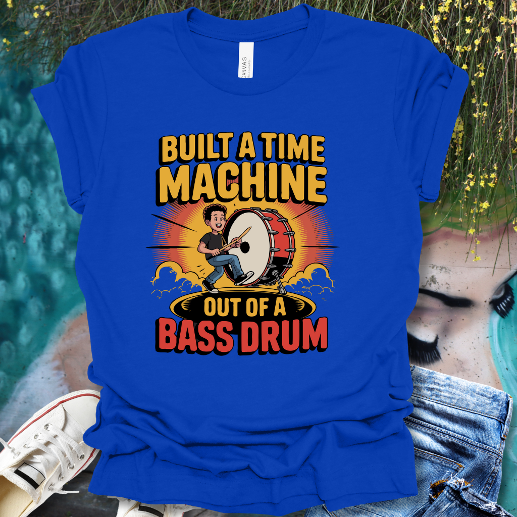 Time Machine Drum T-Shirt