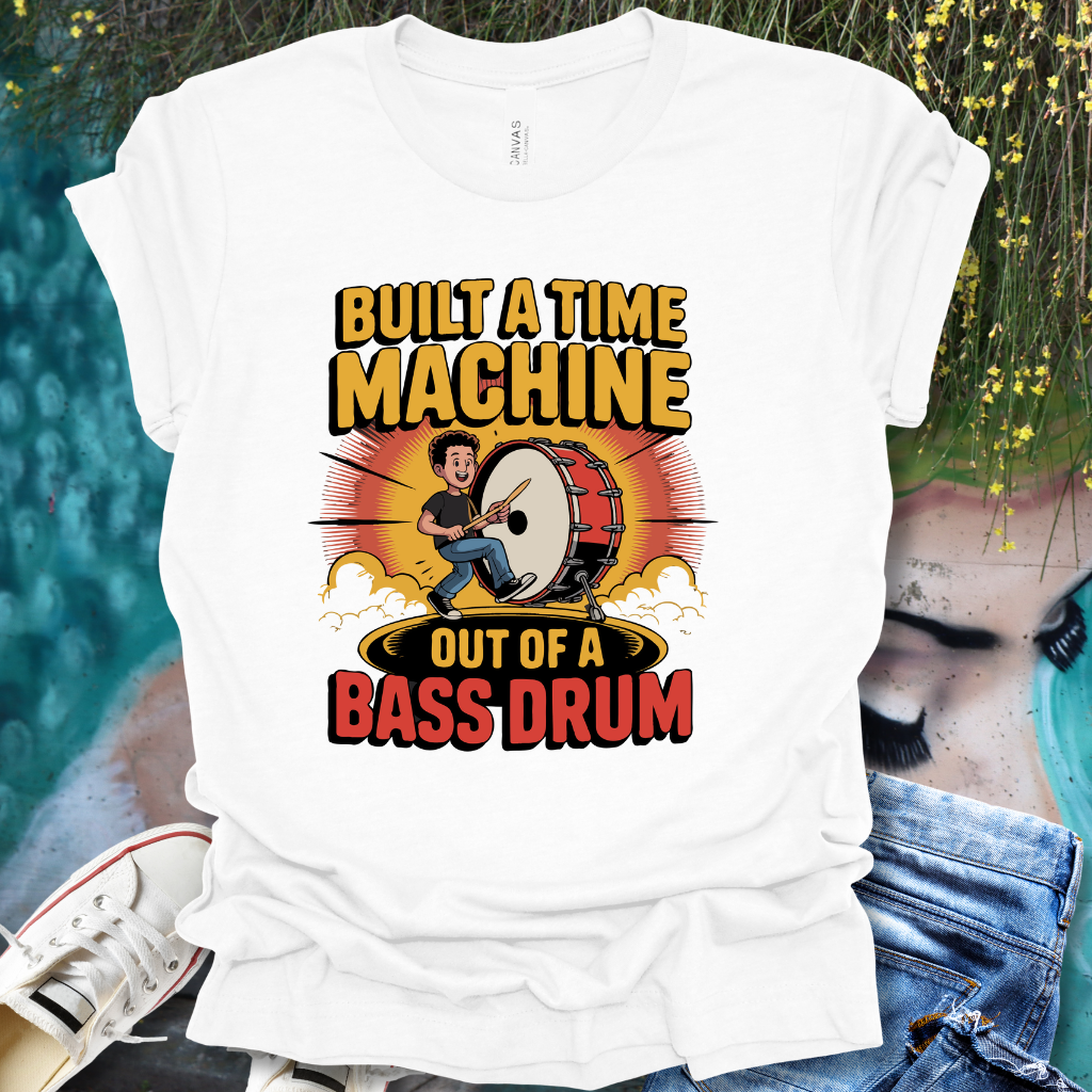 Time Machine Drum T-Shirt