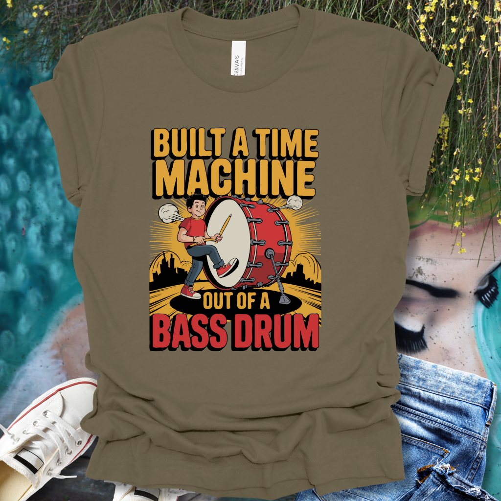 Time Machine Drums T-Shirt