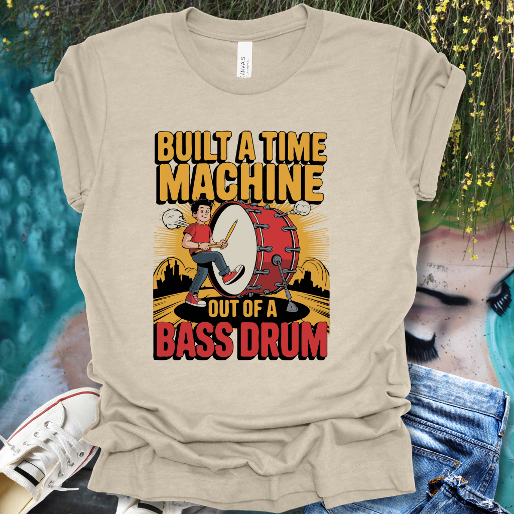 Time Machine Drums T-Shirt