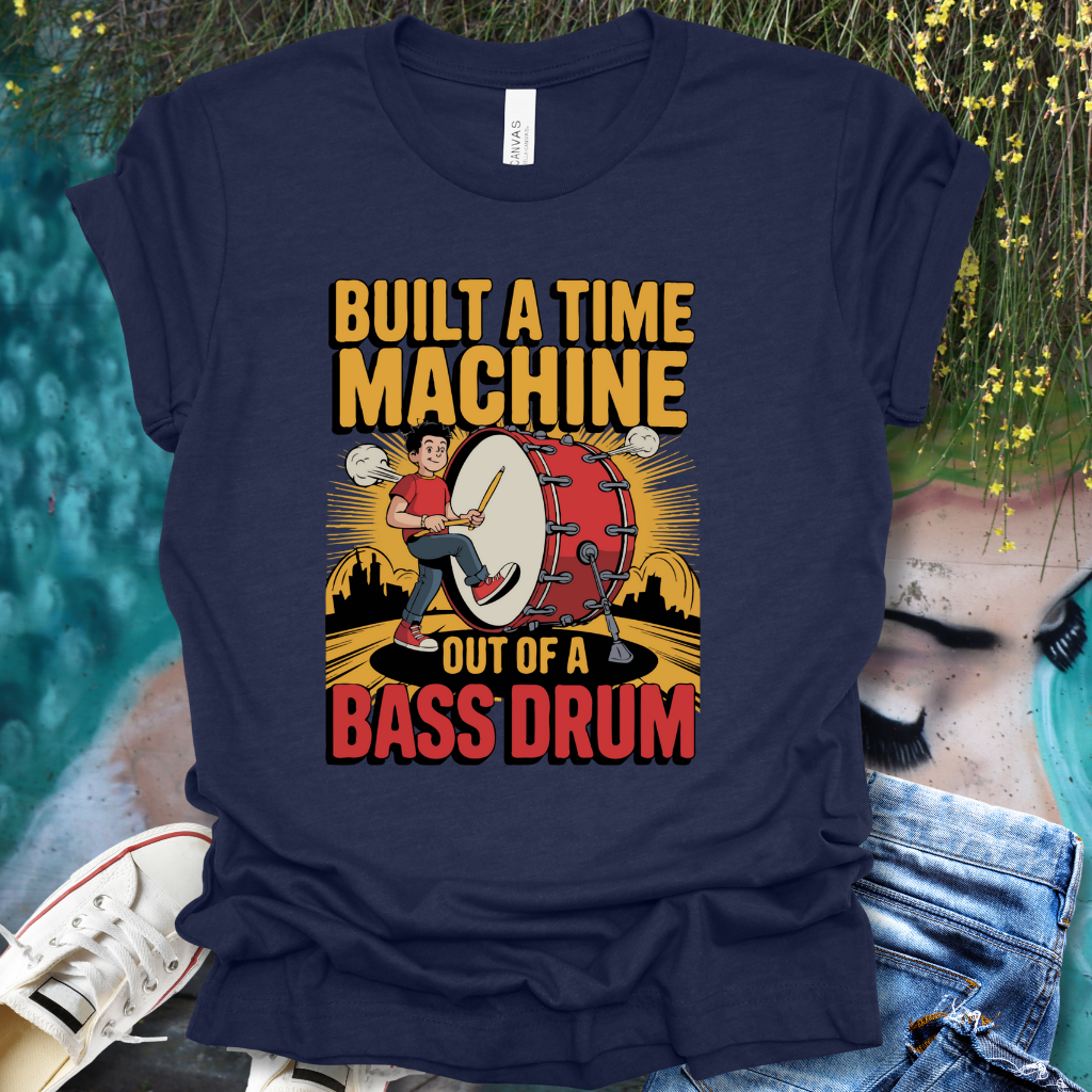 Time Machine Drums T-Shirt