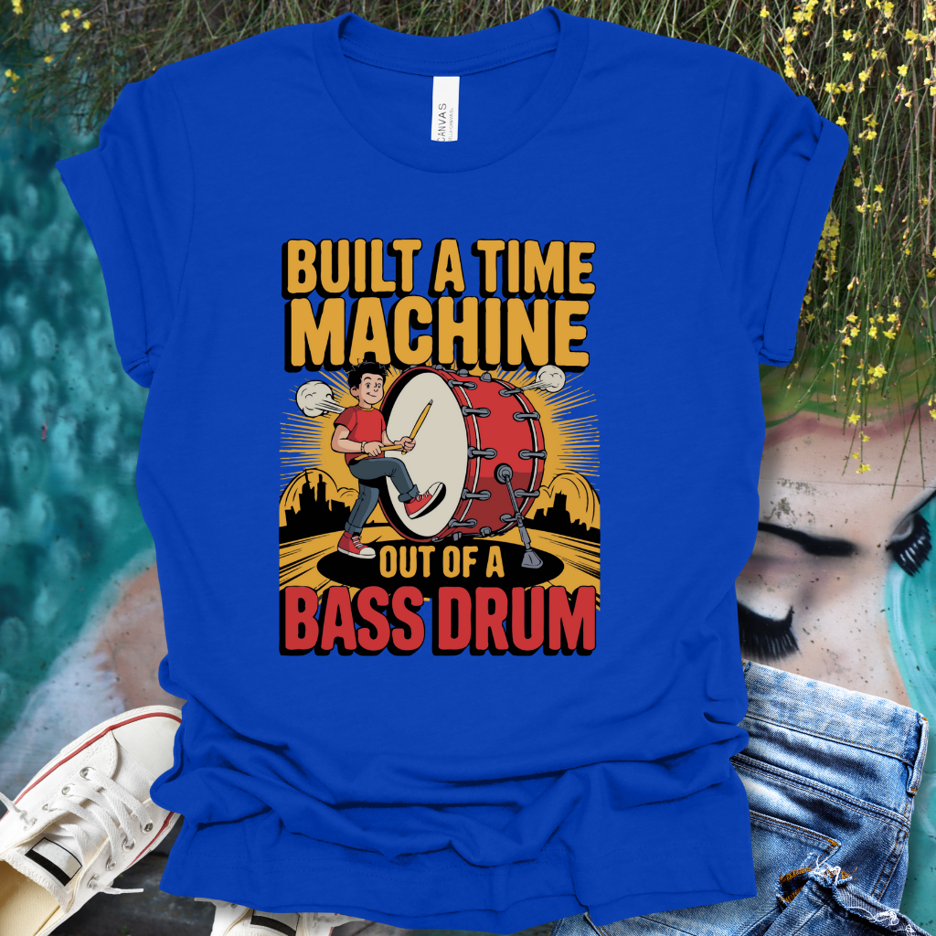 Time Machine Drums T-Shirt