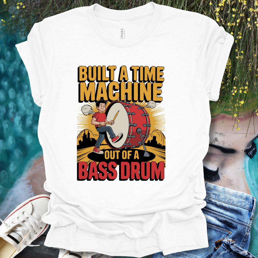 Time Machine Drums T-Shirt