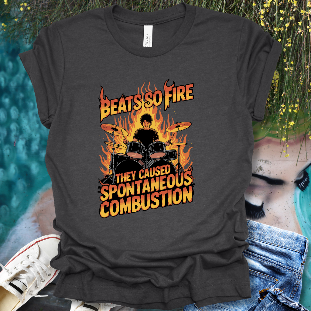 Drum Fire Beats T-Shirt