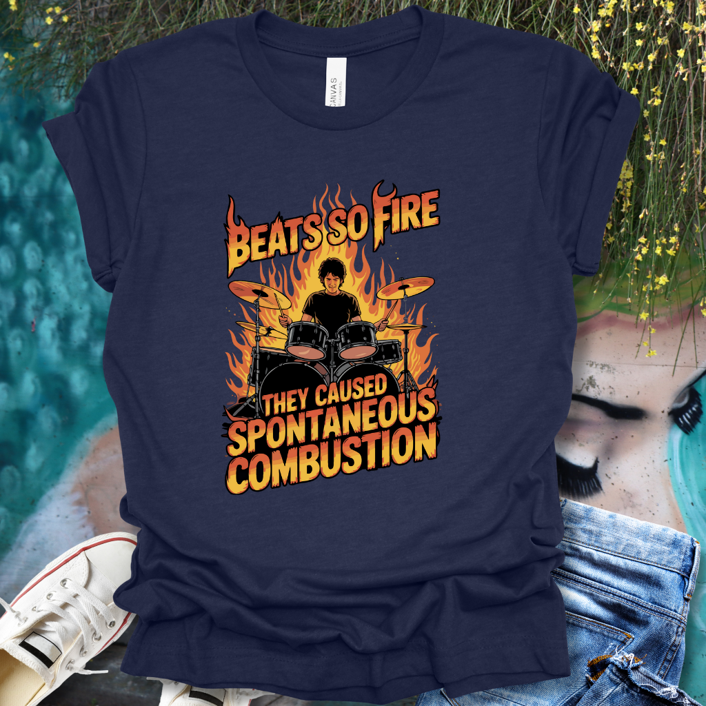 Drum Fire Beats T-Shirt