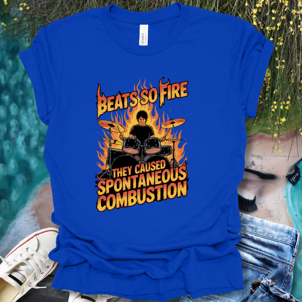 Drum Fire Beats T-Shirt