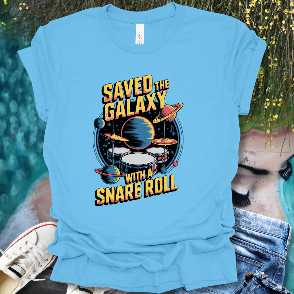 Snare Roll Galaxy T-Shirt