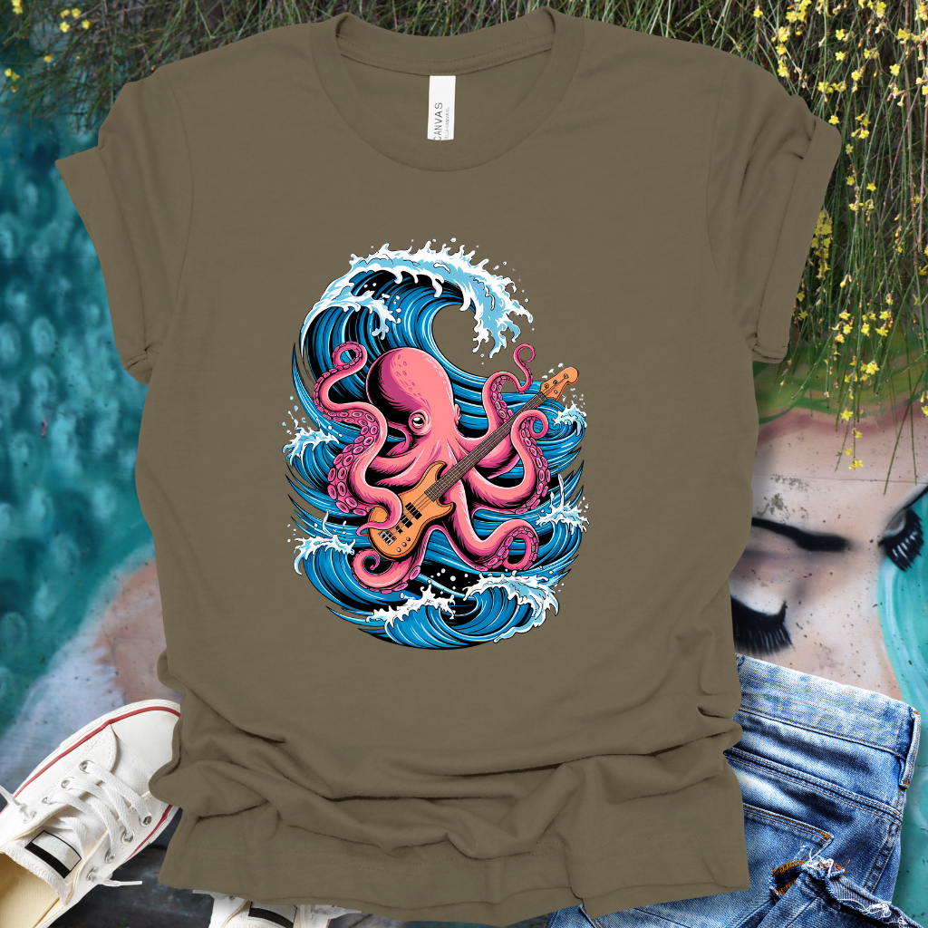 Guitar Octopus T-Shirt
