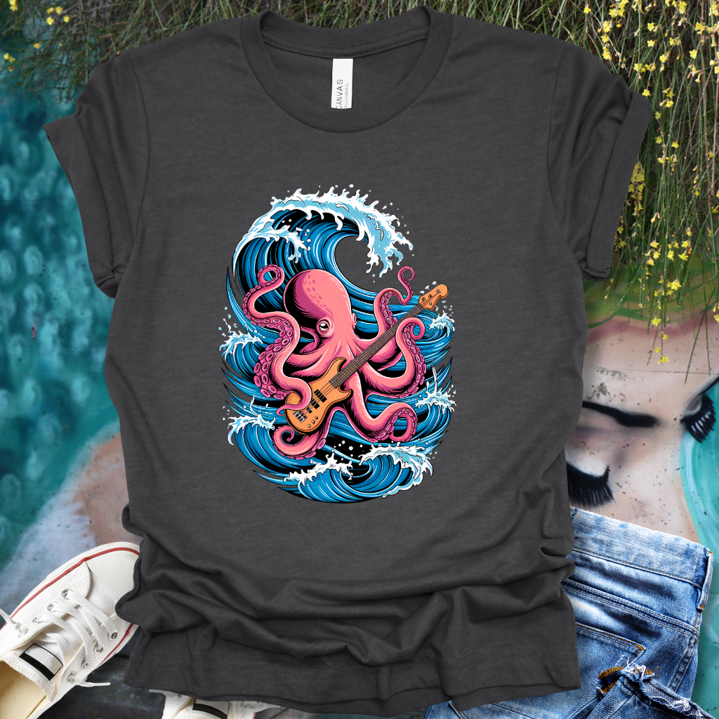 Guitar Octopus T-Shirt