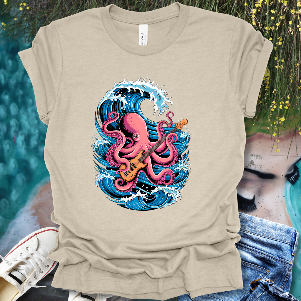 Guitar Octopus T-Shirt