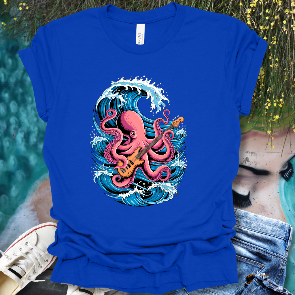 Guitar Octopus T-Shirt