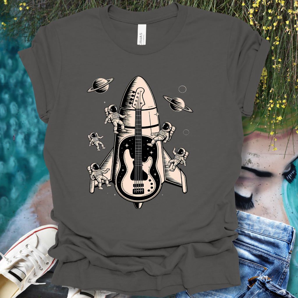 Spaceship Guitar T-Shirt