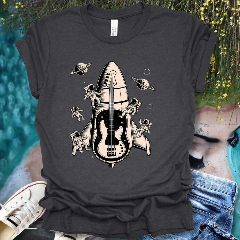 Spaceship Guitar T-Shirt