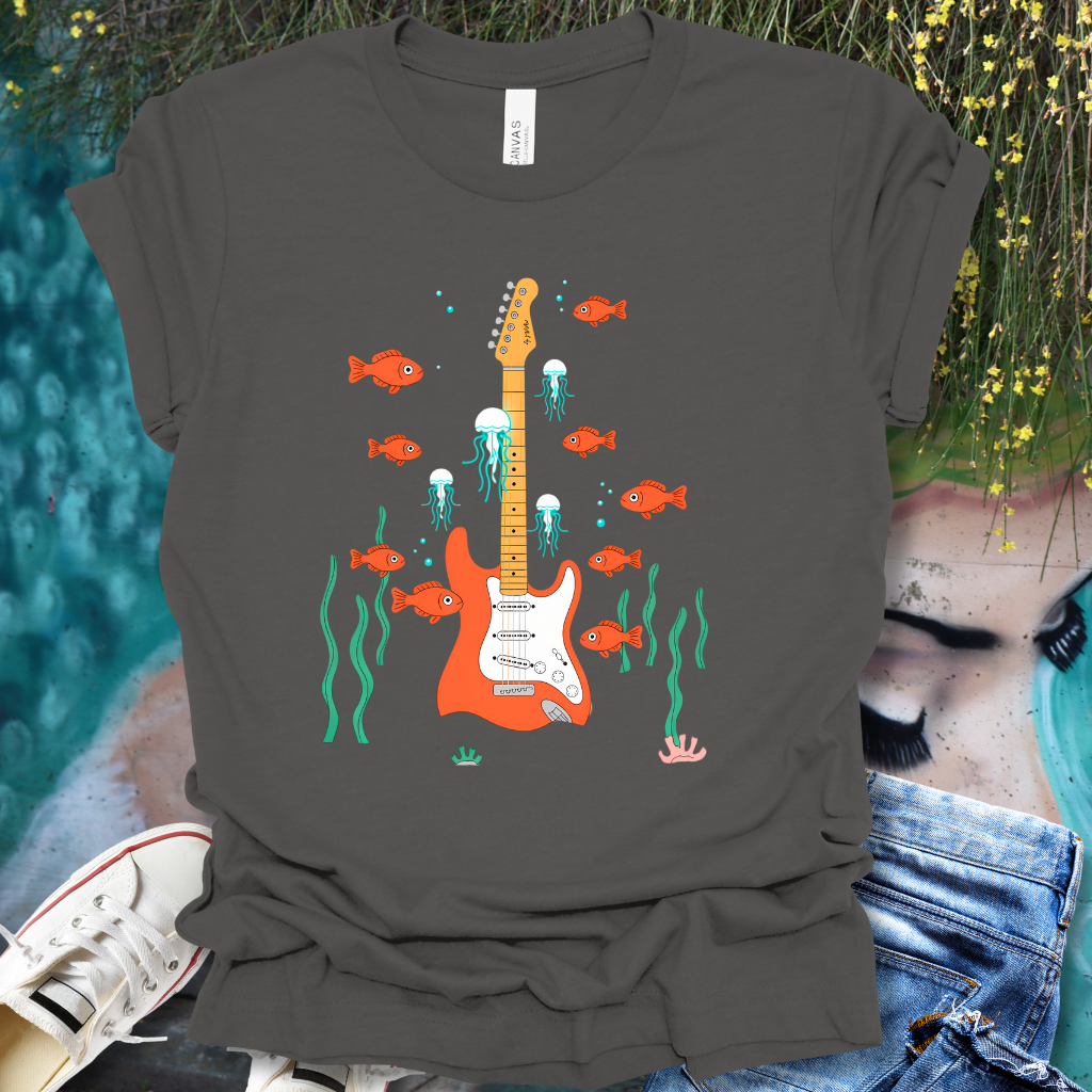 Underwater Guitar T-Shirt
