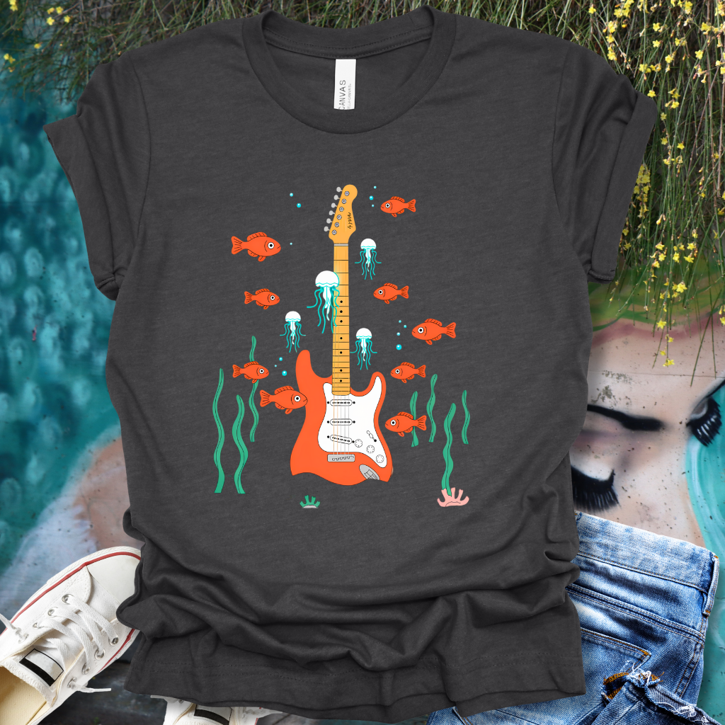 Underwater Guitar T-Shirt