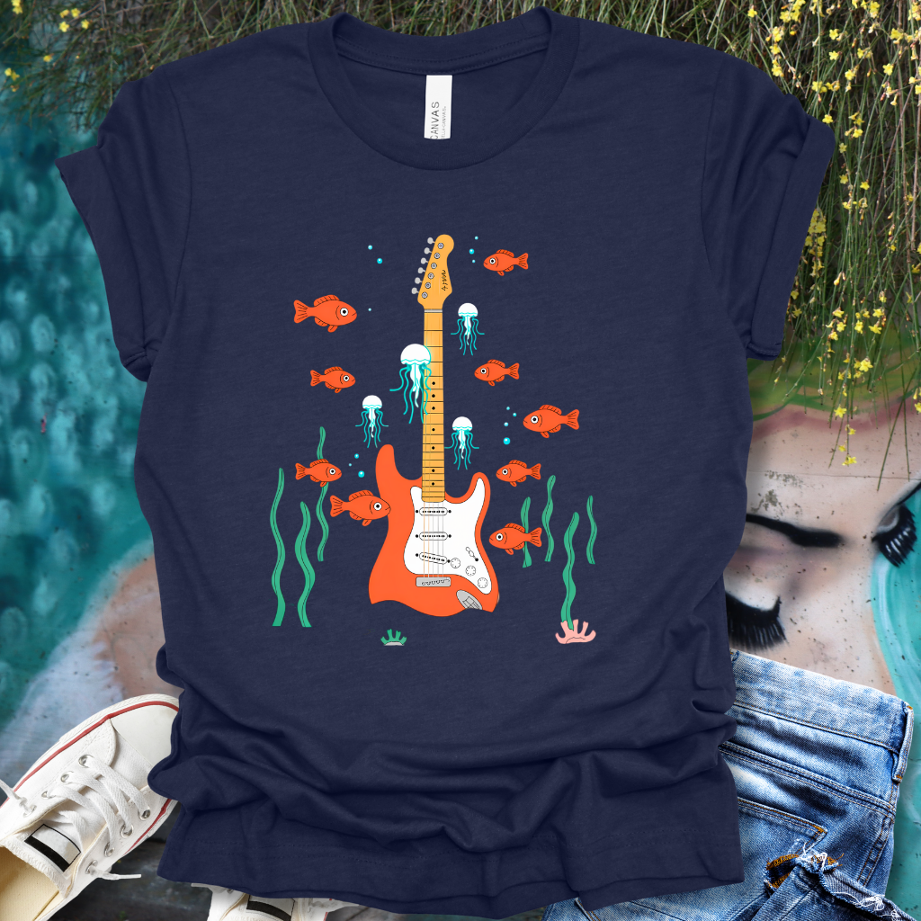 Underwater Guitar T-Shirt