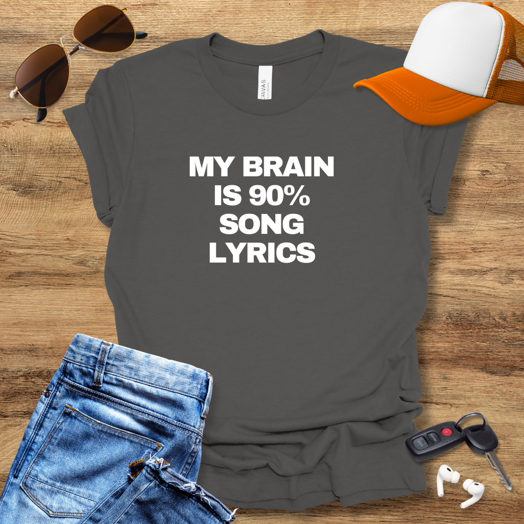 Song Lyrics T-Shirt