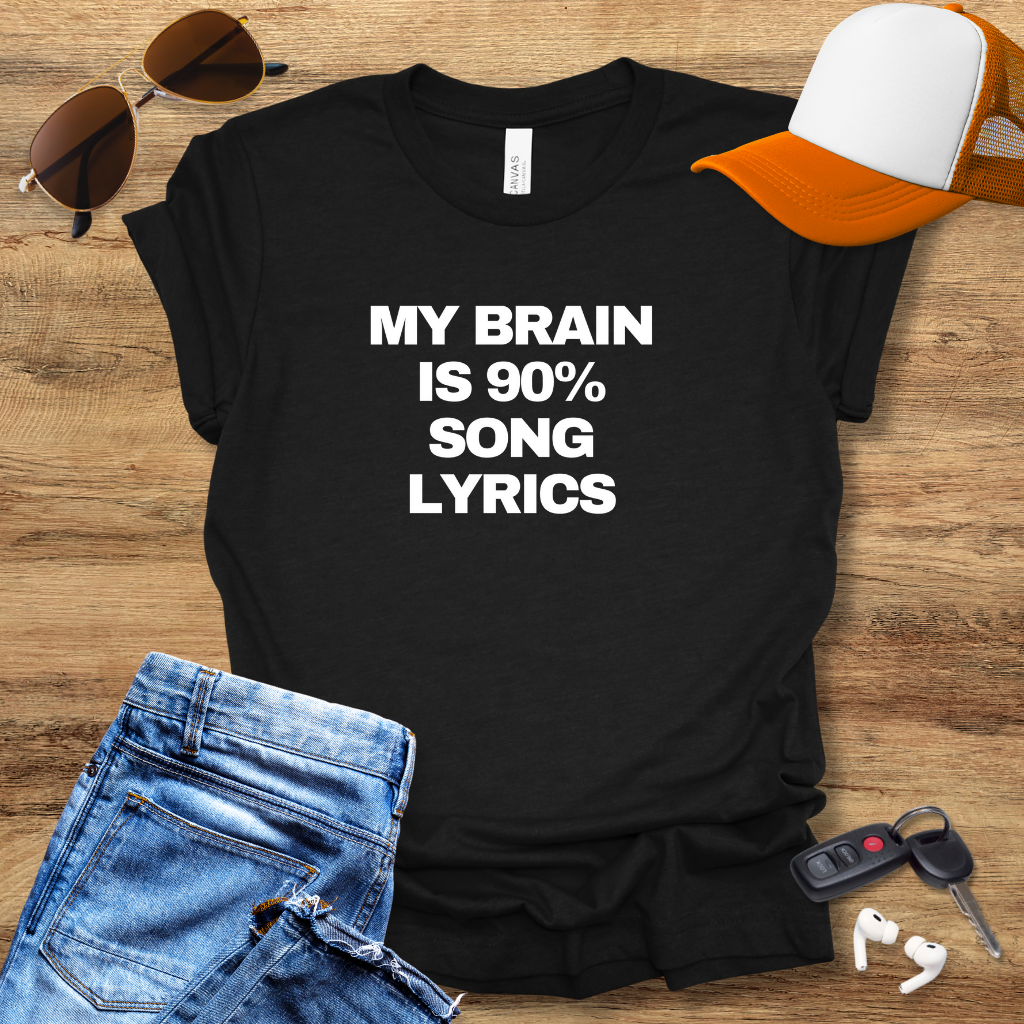 Song Lyrics T-Shirt