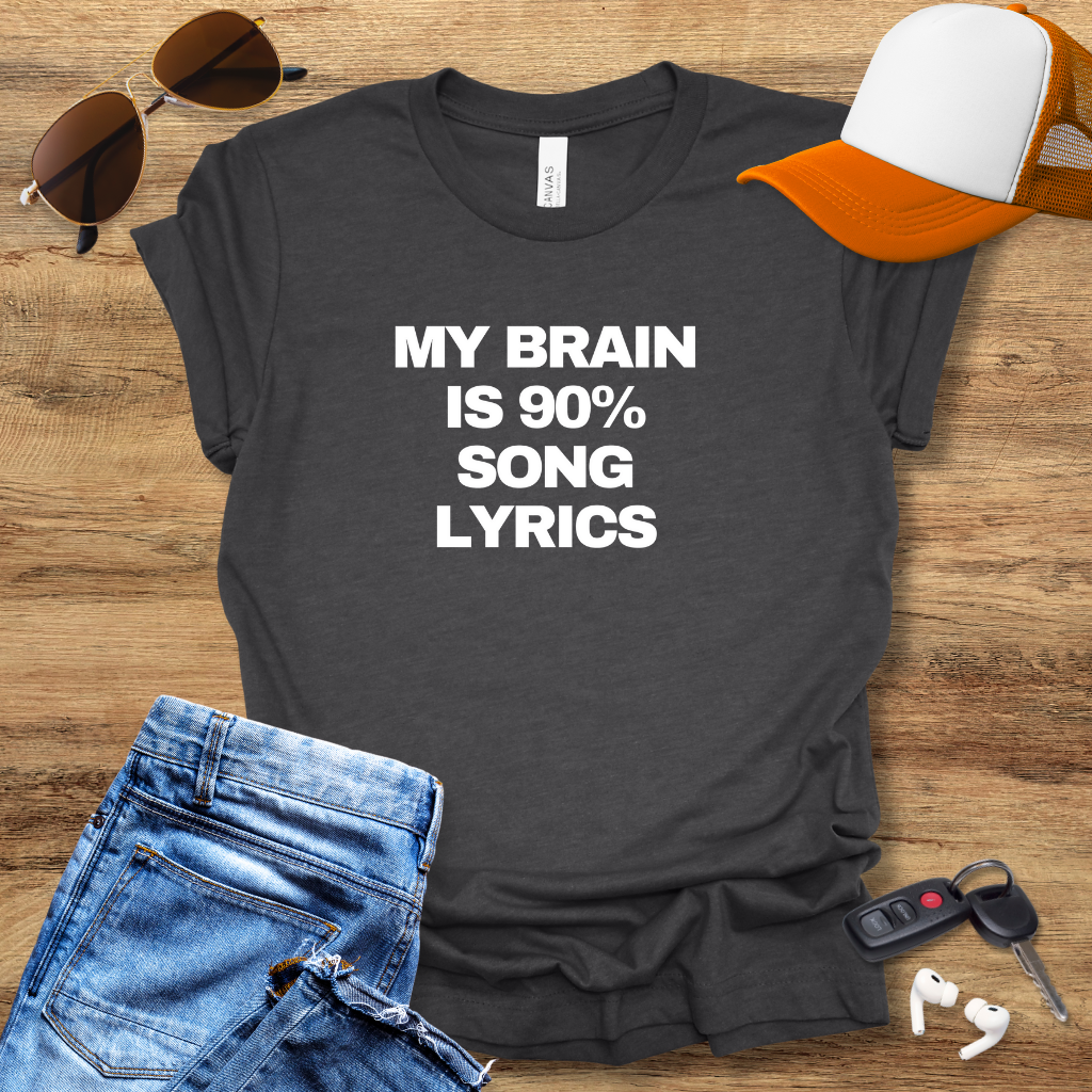 Song Lyrics T-Shirt