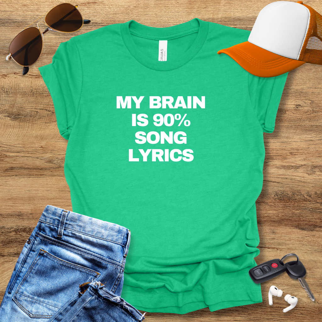 Song Lyrics T-Shirt