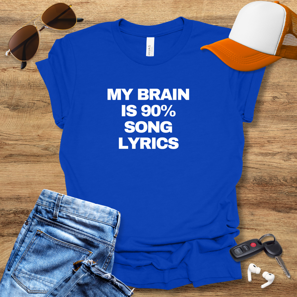 Song Lyrics T-Shirt