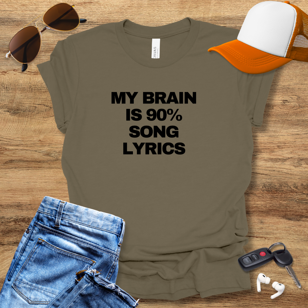 Song Lyrics T-Shirt