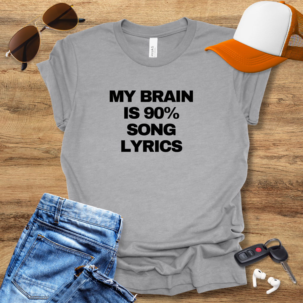 Song Lyrics T-Shirt