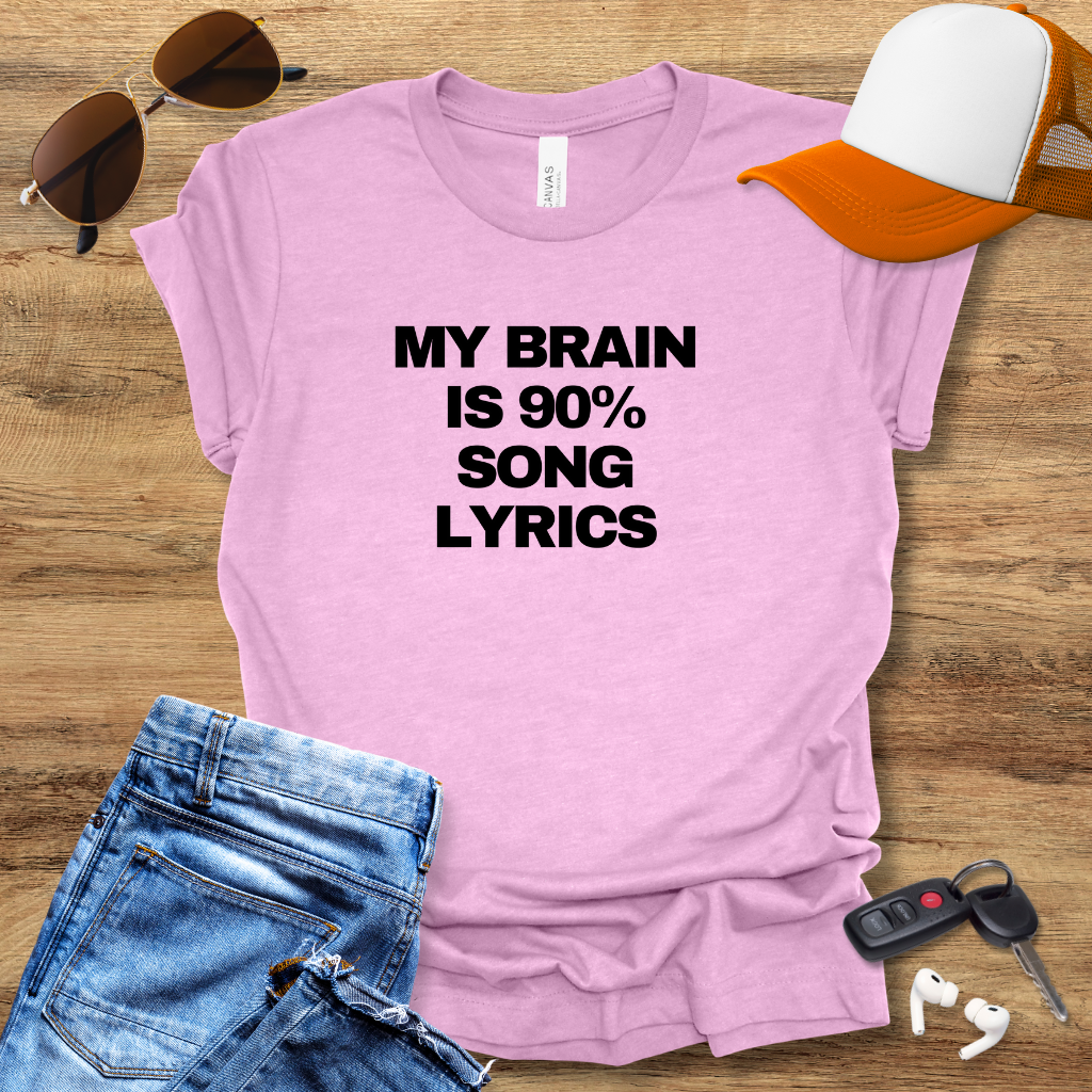 Song Lyrics T-Shirt