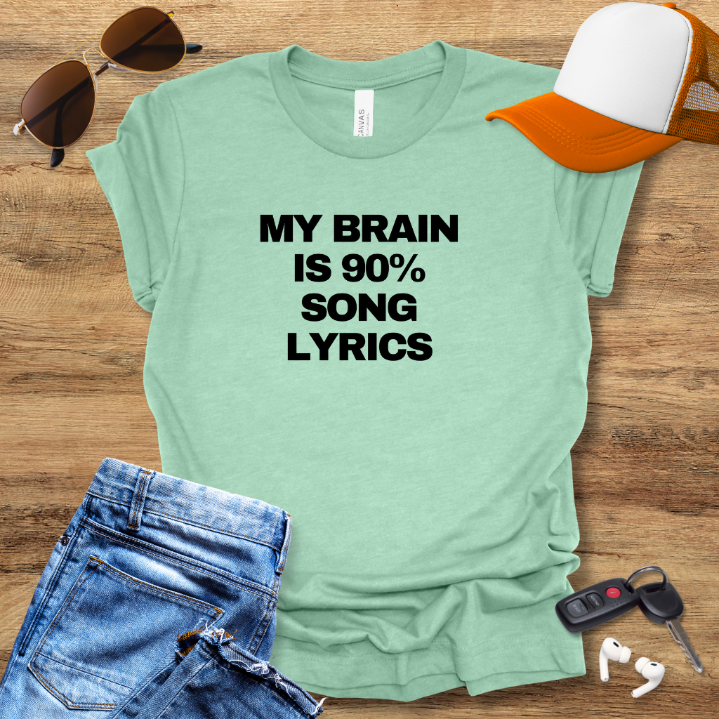 Song Lyrics T-Shirt