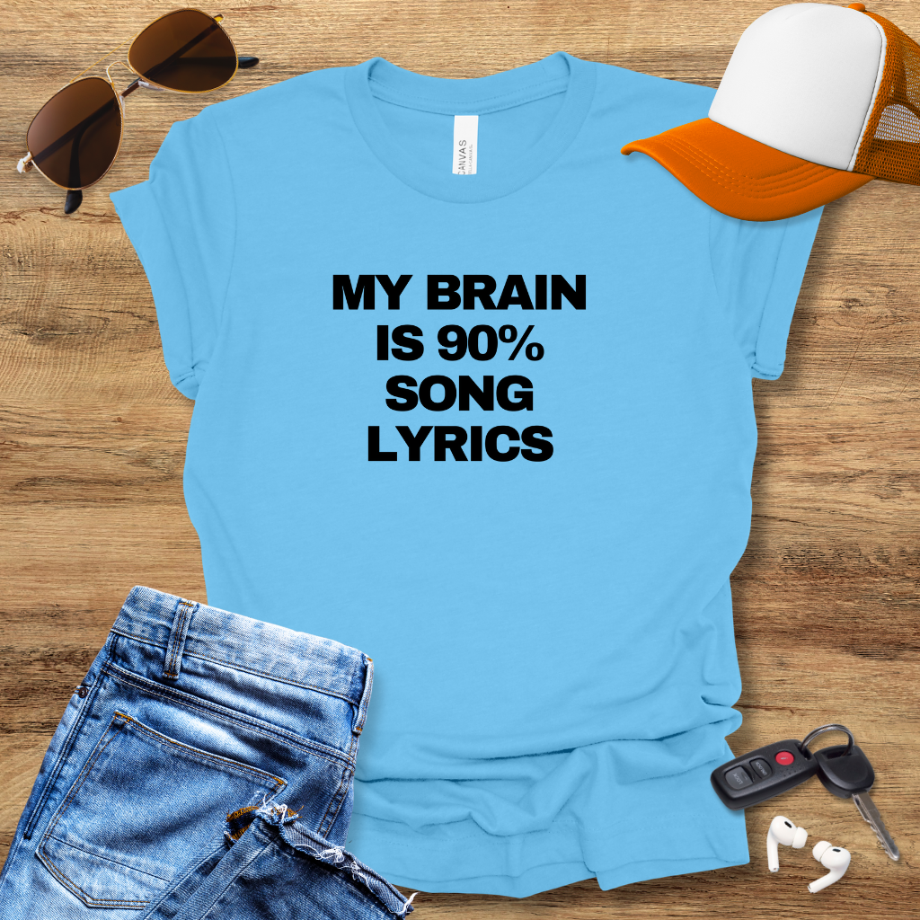 Song Lyrics T-Shirt