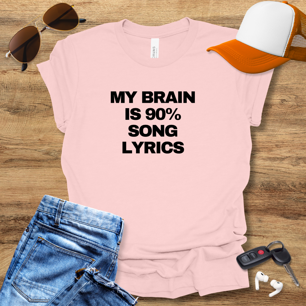 Song Lyrics T-Shirt