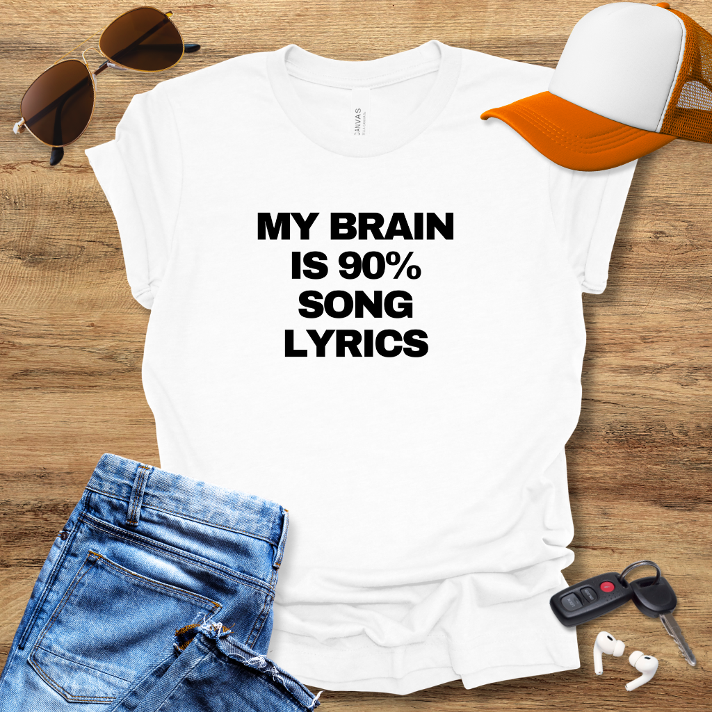 Song Lyrics T-Shirt