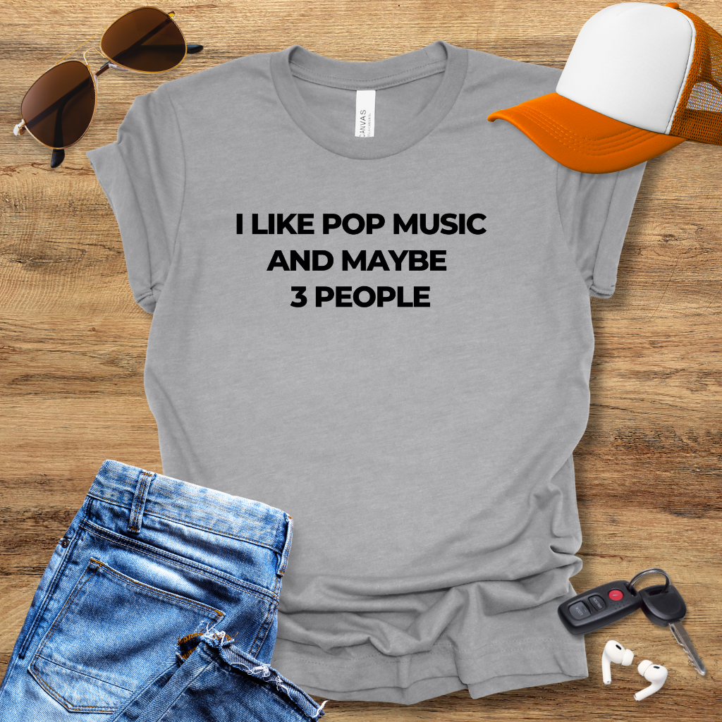 Like Pop Music T-Shirt