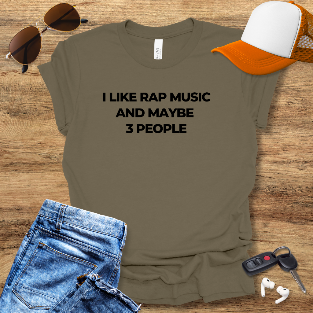 Like Rap Music T-Shirt