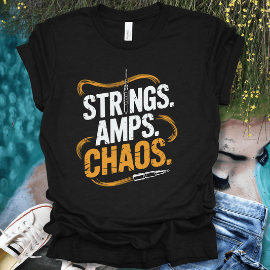 Strings, Amps, Chaos T-Shirt