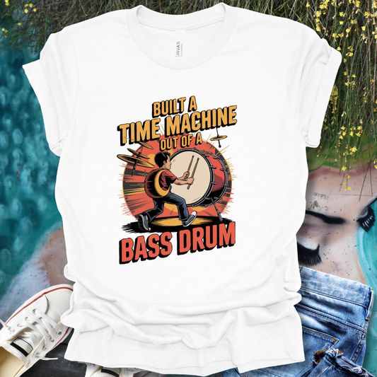 Drum Time Machine T-Shirt