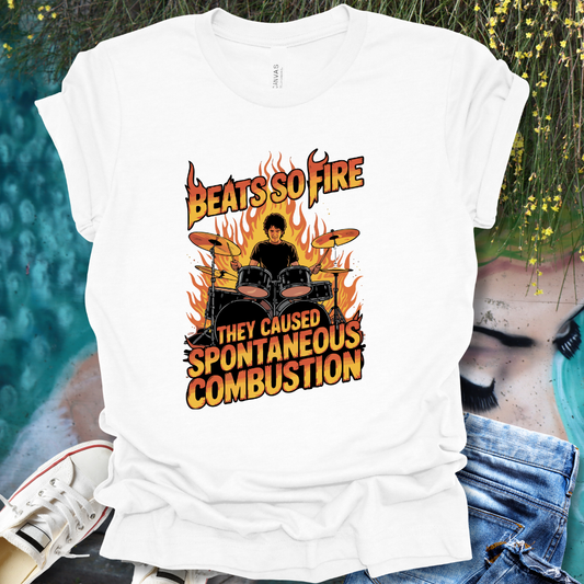 Drum Fire Beats T-Shirt