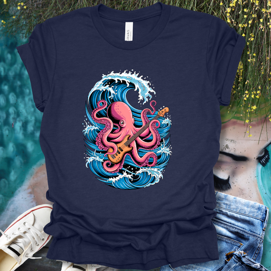 Guitar Octopus T-Shirt
