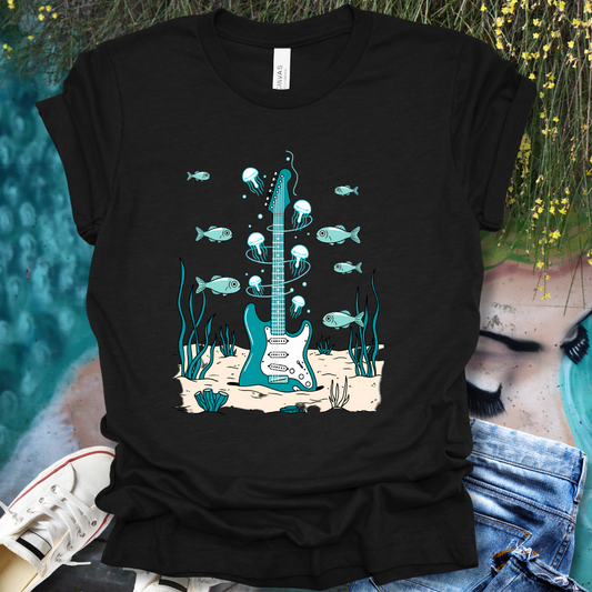 Underwater Guitar T-Shirt