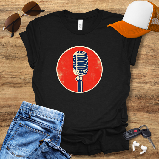 Retro Mic T-Shirt