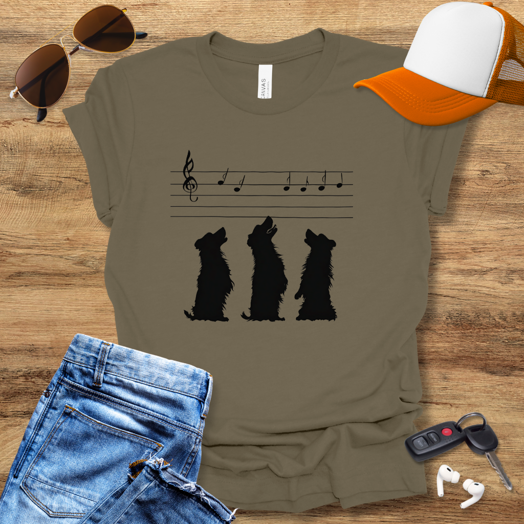 Dog Notes T-Shirt