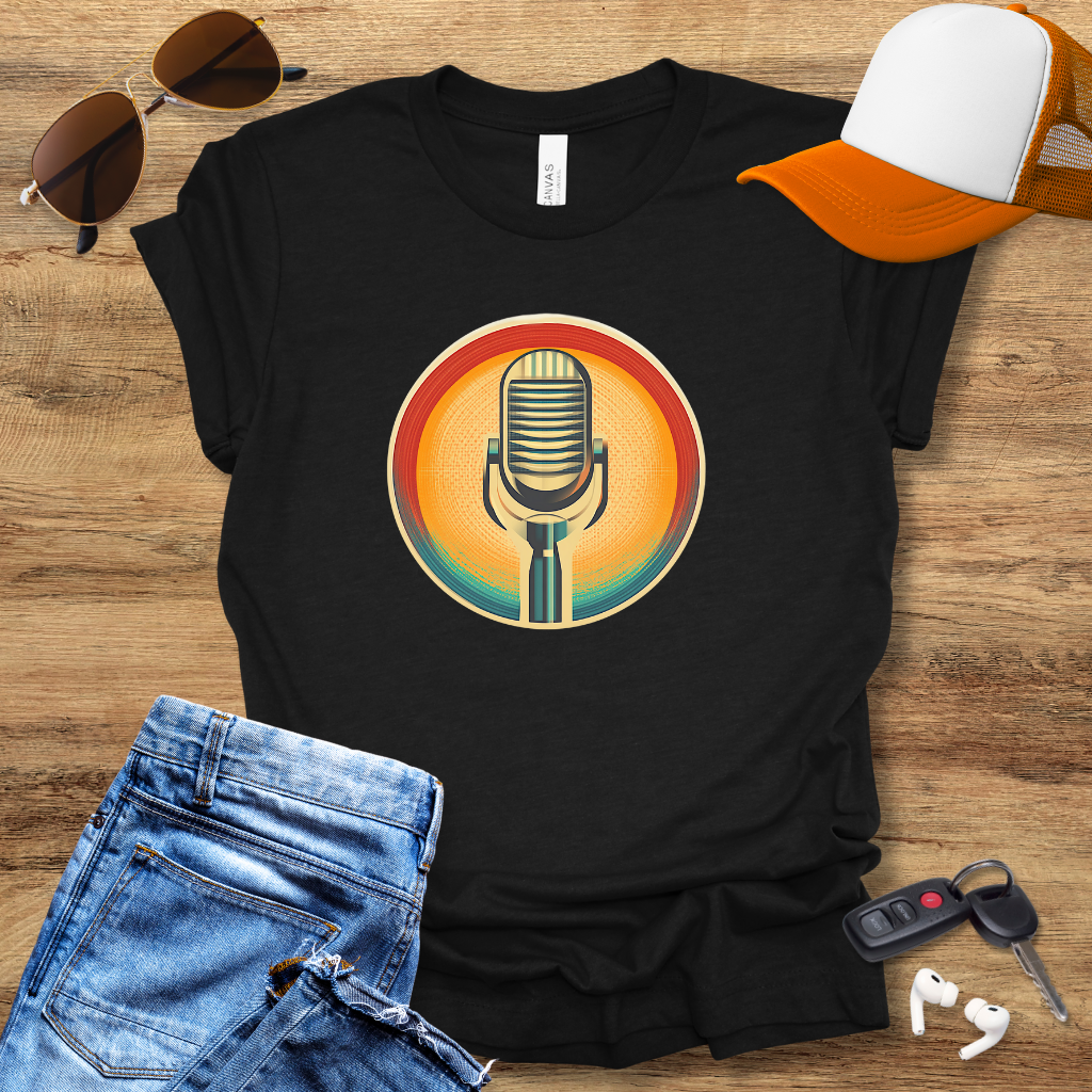 Retro Mic T-Shirt