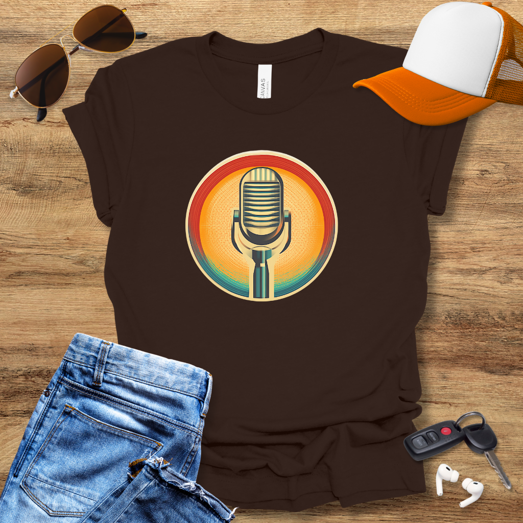 Retro Mic T-Shirt