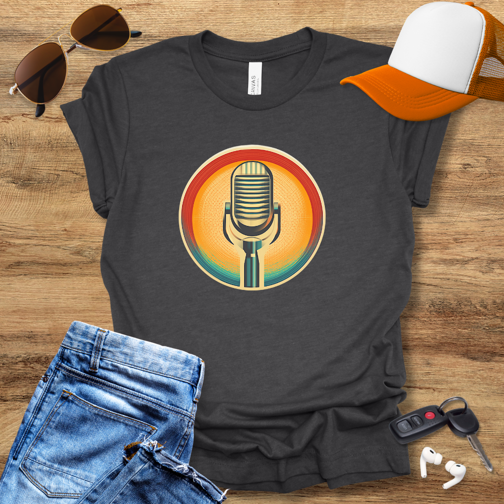 Retro Mic T-Shirt